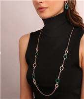 Collana Bronzallure Donna in Lega metallica Pietre dure WSBZ01622-GAG - WSBZ01622-GAG